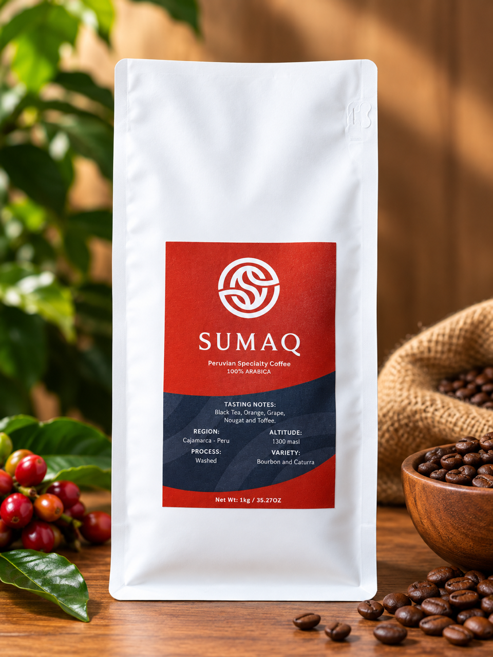 Peruvian specialty coffee - 100% Arabica